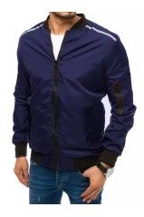 Dark blue men's demi-season jacket Dstreet DS-tx3683