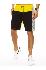 Black men's sports shorts Dstreet DS-sx1336