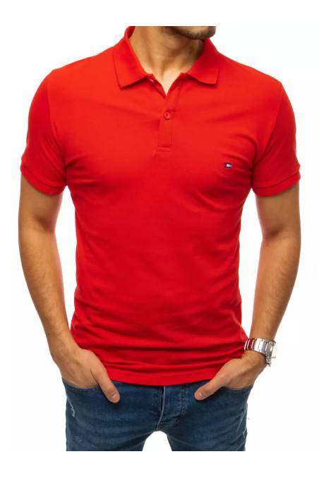 Red men's polo shirt Dstreet DS-px0331