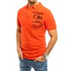 Men's Coral Polo Shirt Dstreet