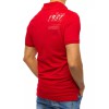 Red men's polo shirt with embroidery Dstreet DS-px0469