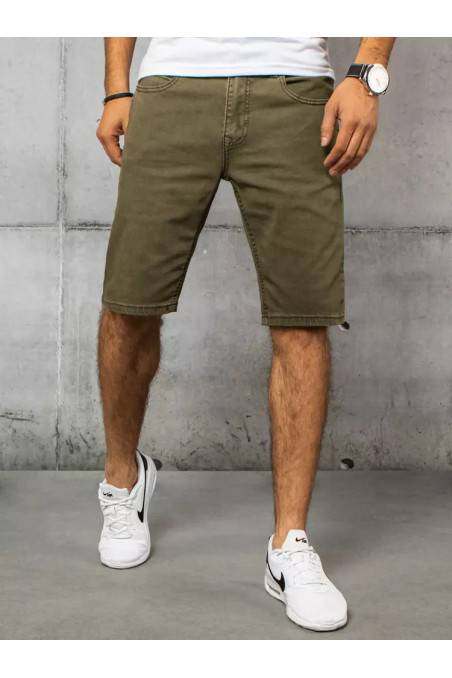 Men's Khaki Denim Shorts Dstreet