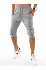 Light gray men's shorts Dstreet DS-sx1535