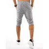 Light gray men's shorts Dstreet DS-sx1535