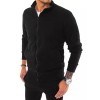 Black men's zip-up jumper Dstreet