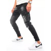 Men's black jeans with side pockets Dstreet DS-ux3254