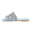 Women's blue slip-on sandals BA-KELLY-21-blue