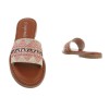 Women's slip-on sandals pink color BA-1322-pink