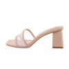 Women's slip-on sandals pink BA-LEE053-pink