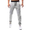 Men's sports pants light gray DS-ux2214