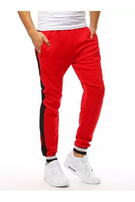 Men's red sweatpants Dstreet DS-ux3359