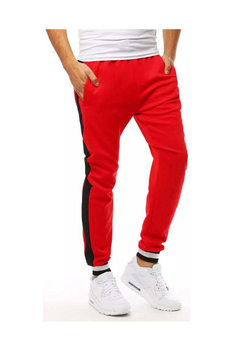 Men's red sweatpants Dstreet DS-ux3359