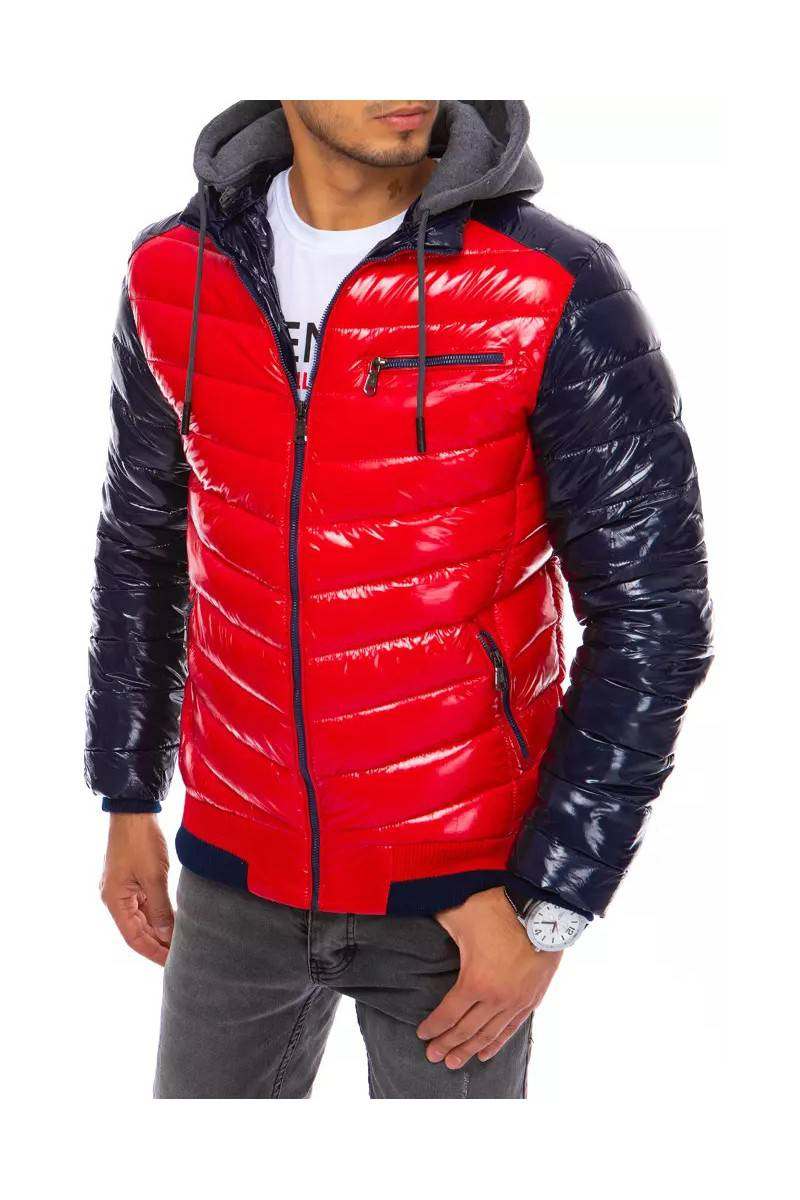 Red men's jacket Dstreet DS-tx3847