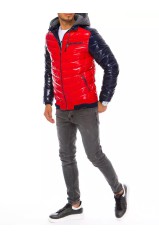 Red men's jacket Dstreet DS-tx3847