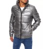 Dark gray men's winter jacket