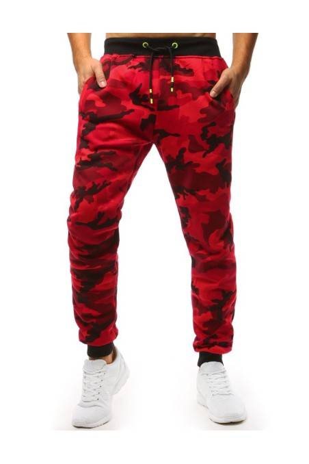 Men's red sweatpants Dstreet DS-ux1467