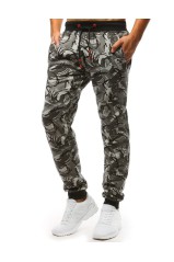 Men's gray sweatpants Dstreet DS-ux3411