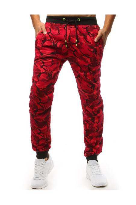 Men's red sweatpants Dstreet DS-ux3412