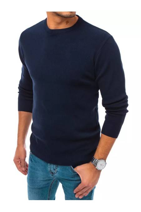 Dark blue men's sweater