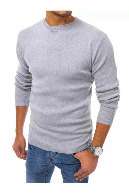 Light gray men's sweater