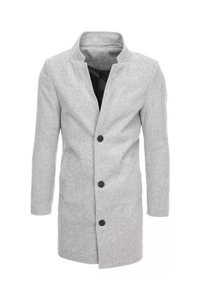 Men's single coat, light gray Dstreet