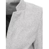 Men's single coat, light gray Dstreet