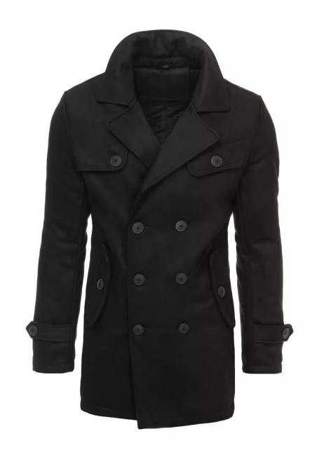 Men's black coat Dstreet DS-cx0432