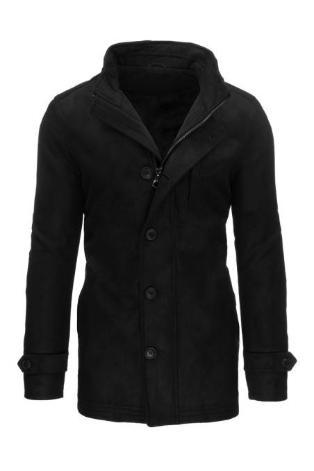 Men's black coat Dstreet DS-cx0435