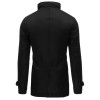 Men's black coat Dstreet DS-cx0435