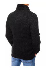 Black men's sweater Dstreet DS-wx1779