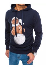 Dark blue men's jumper