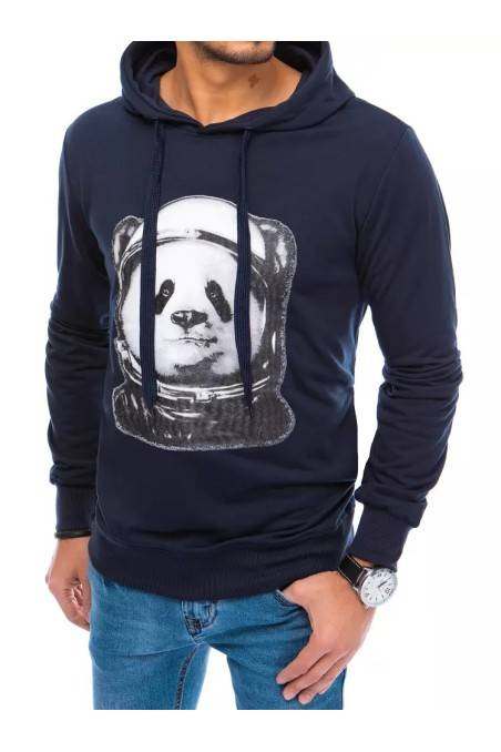 Men's dark blue sweater Dstreet DS-bx5131