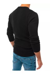 Black men's sweater