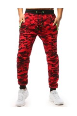 Men's Red Camo Sweatpants Dstreet