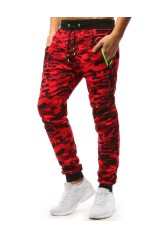 Men's Red Camo Sweatpants Dstreet