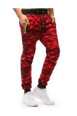 Men's Red Camo Sweatpants Dstreet