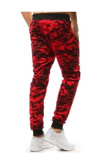 Men's Red Camo Sweatpants Dstreet