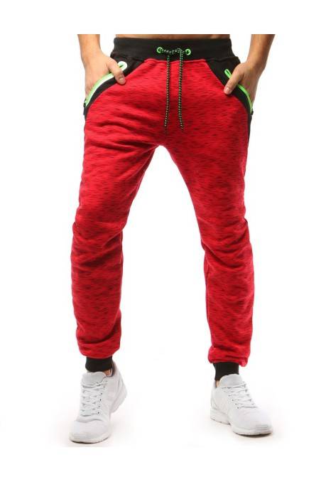 Men's sports pants red Dstreet