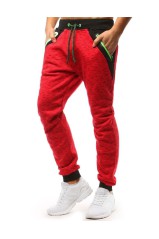 Men's sports pants red Dstreet