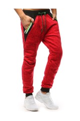 Men's sports pants red Dstreet