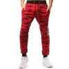 Red men's sports pants DS-ux3514