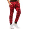 Red men's sports pants DS-ux3514