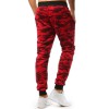 Red men's sports pants DS-ux3514