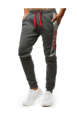 Men's sweatpants dark gray Dstreet DS-ux3517