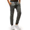 Gray sports pants for men