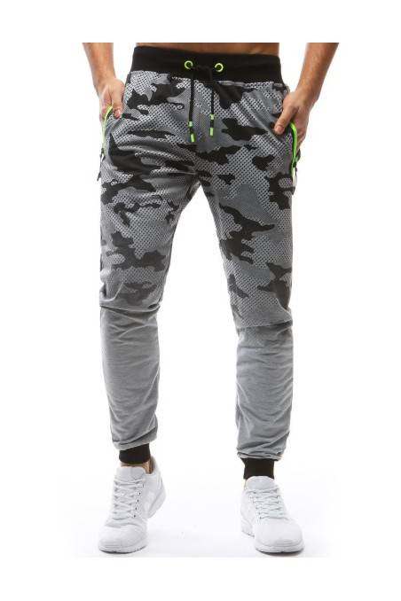 Men's light gray sports pants DS-ux3625