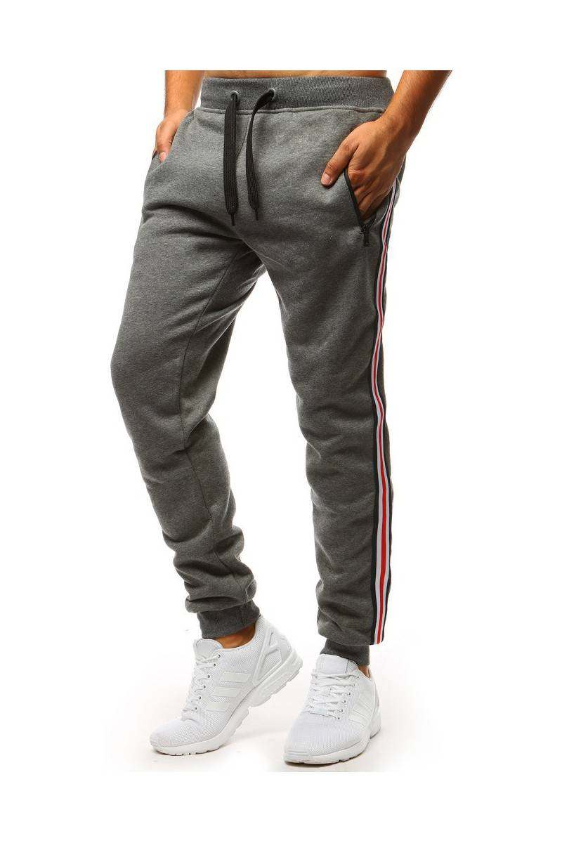 Men's sports pants dark gray DS-ux3623