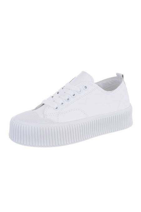 White women's low sneakers GR-AB1759