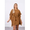 Brown elegant dress KES-17226-9016