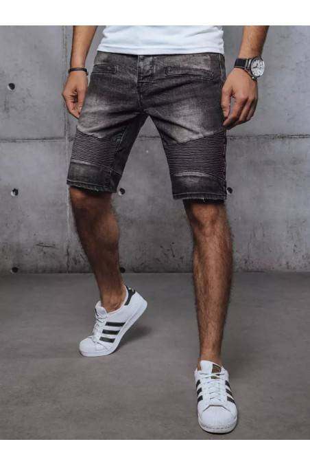 Men's Black Denim Shorts Dstreet DS-sx2120